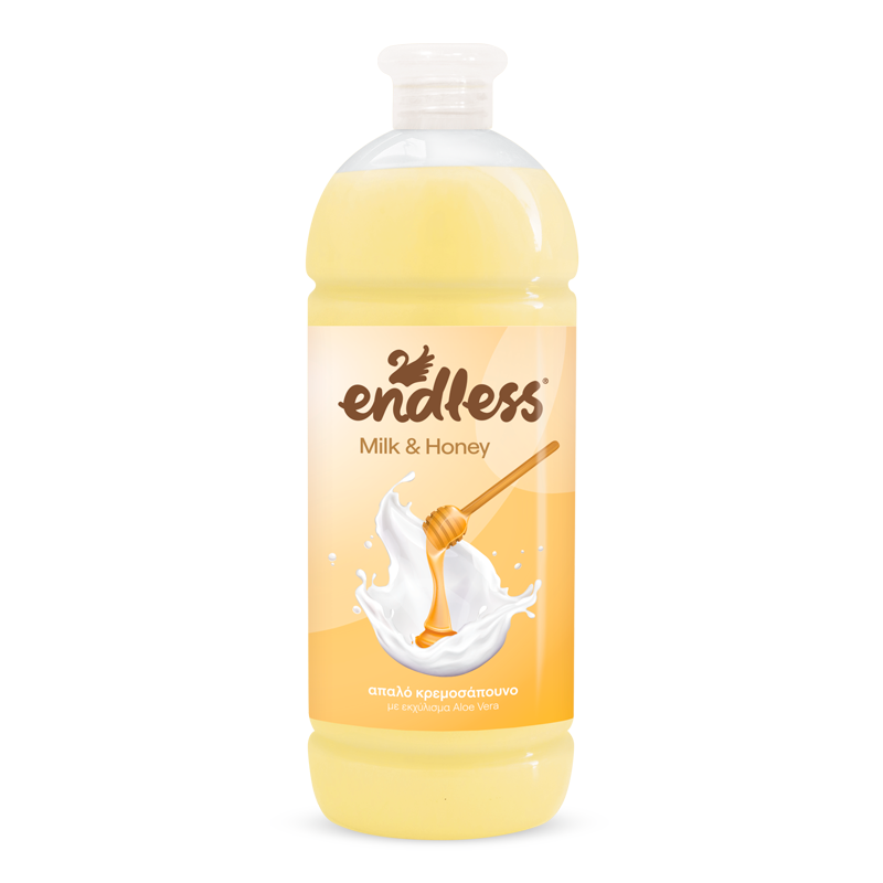 Endless Κρεμοσάπουνο Milk & Honey 1lt - brilliantclean