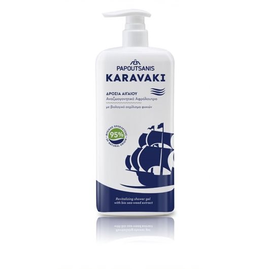 Karavaki Αφρόλουτρο ΔΡΟΣΙΑ ΑΙΓΑΙΟΥ 750ml με Αντλία