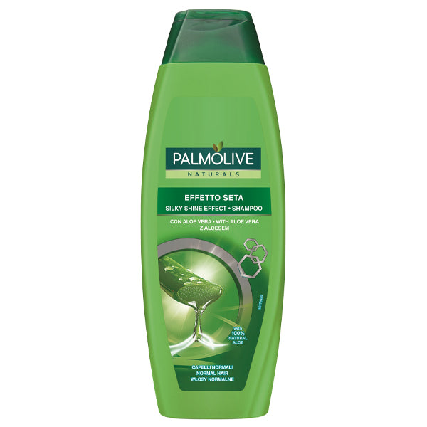 PALMOLIVE Σαμπουάν 350ml - (NATURALS) (SILKY SHINE EFFECT) (ALOE VERA)