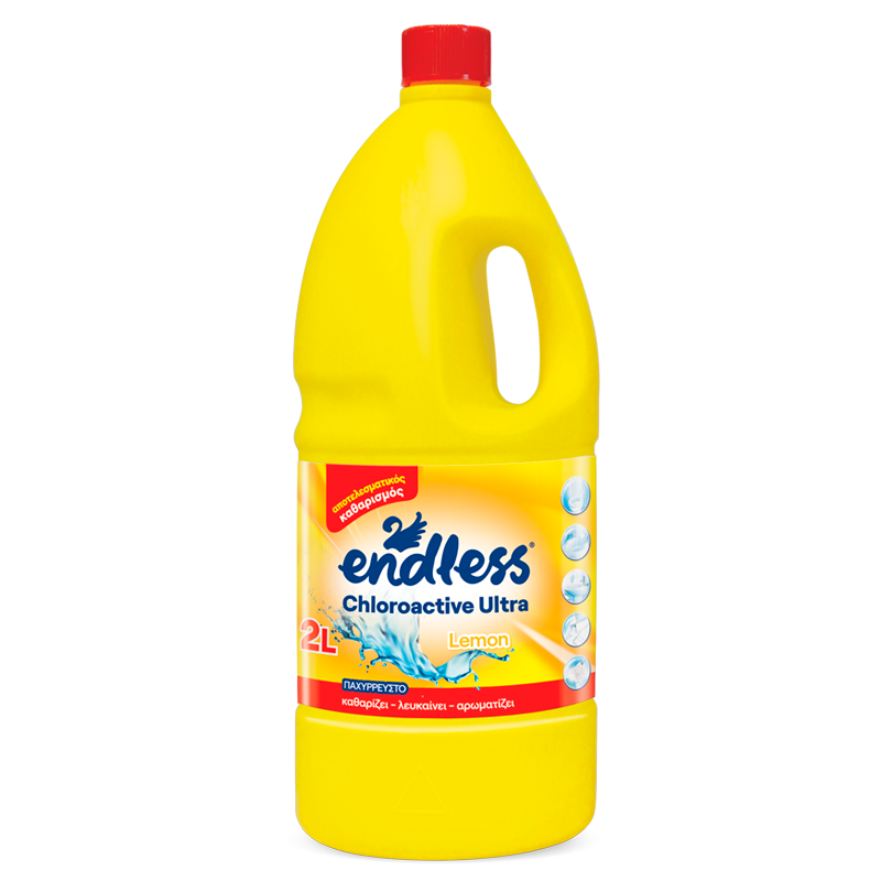 Χλωροκαθαριστικό Ultra παχύρρευστο Lemon 2L - brilliantclean