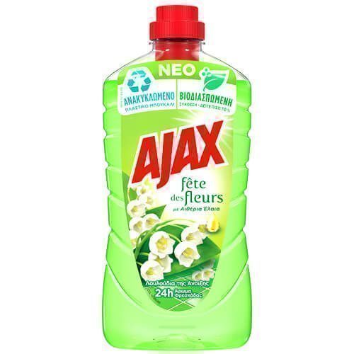 AJAX ΚΑΘΑΡΙΣΤΙΚΟ ΠΑΤΩΜΑΤΟΣ 1lt - (ΛΟΥΛΟΥΔΙΑ ΑΝΟΙΞΗΣ)