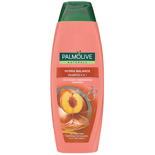 PALMOLIVE Σαμπουάν 350ml - (NATURALS) (HYDRA BALANCE 2in1) (PEACH)